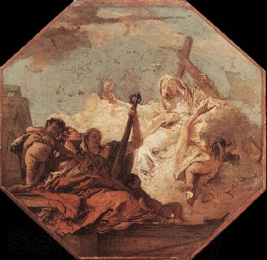 Giovanni Battista Tiepolo The Theological Virtues